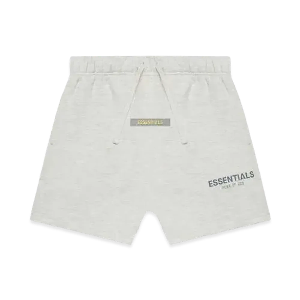 FEAR OF GOD ESSENTIALS Kids Sweatshort "Light Heather Oatmeal"