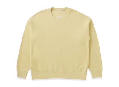 visvim Jumbo SB Sweat L/S DMGD "Yellow"