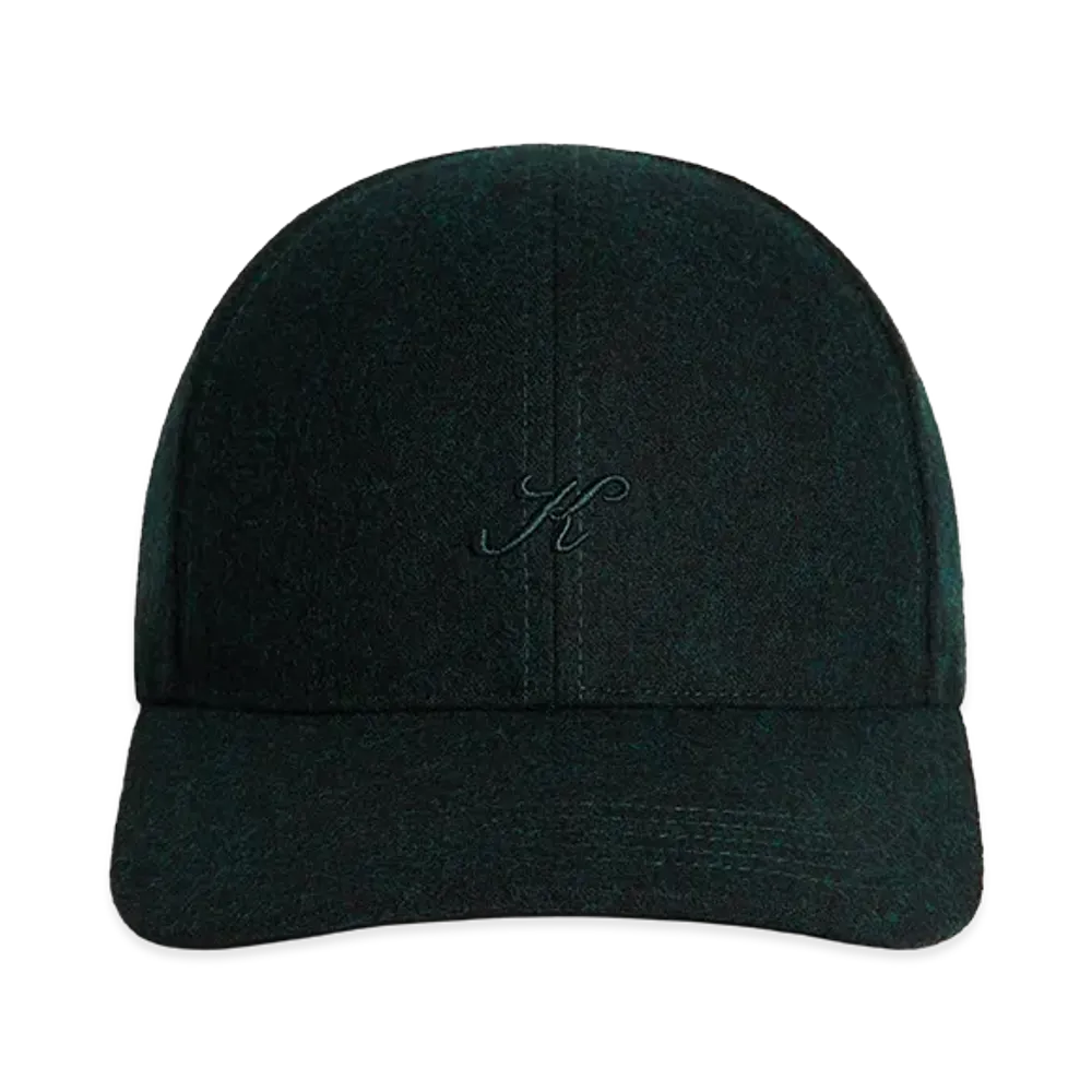 Kith Low Profile Fine Wool Classic Cap "Black"
