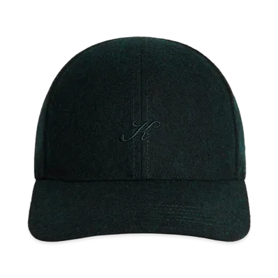 Kith Low Profile Fine Wool Classic Cap "Black"