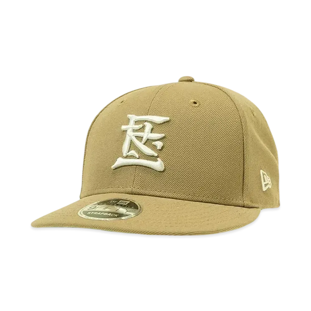 NEWERA x F-LAGSTUF-F KANJI LOGO 9 FIFTY LP "BEIGE"