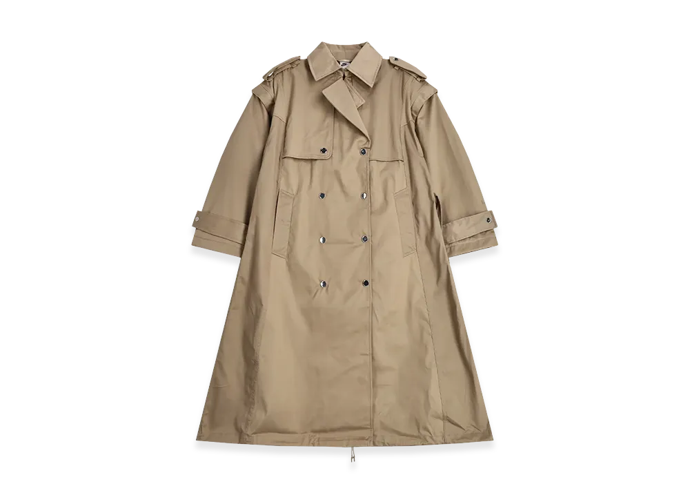 NIKE Women's Sportswear Airreverent Trench Coat "Beige"