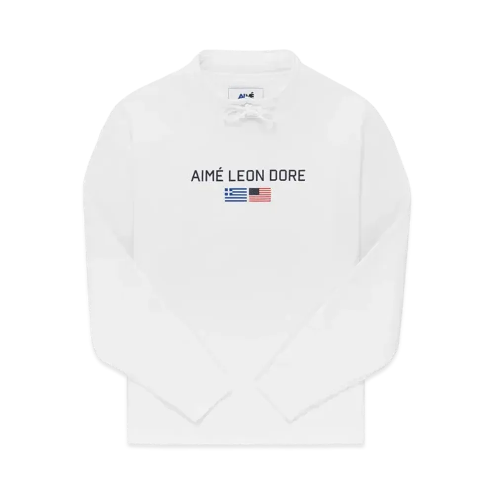 Aime Leon Dore 38-GS Offshore Popover "White"