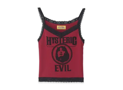 HYSTERIC GLAMOUR Women's Evil Woman Camisole "Red"