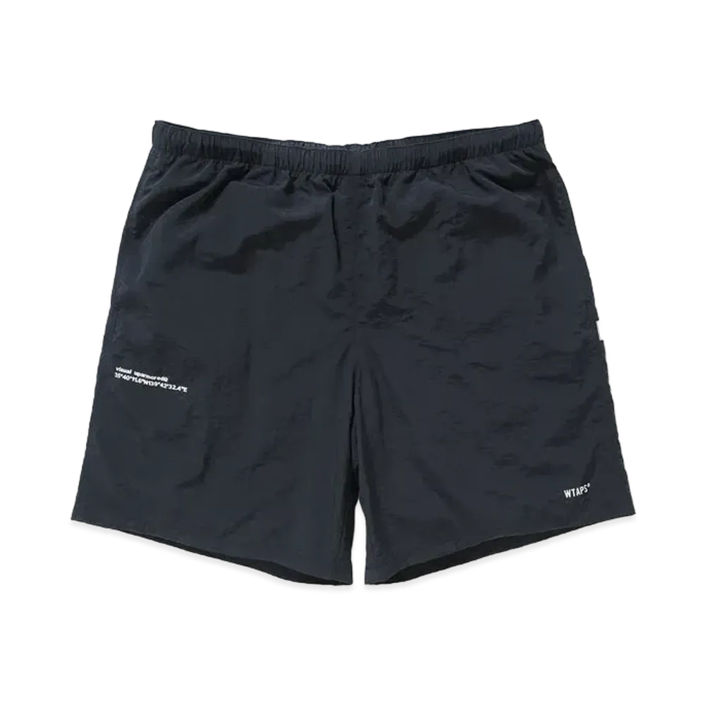 WTAPS Academy / Shorts / Nylon. Taffeta "Black"