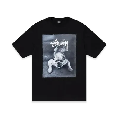 Stussy Bulldog Tee "Black"