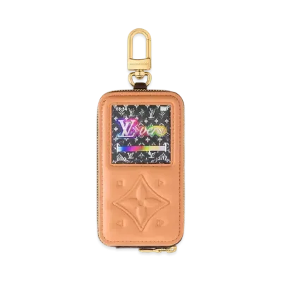Louis Vuitton LV Music Key Holder and Bag Charm Monogram Flower "Multicolore"
