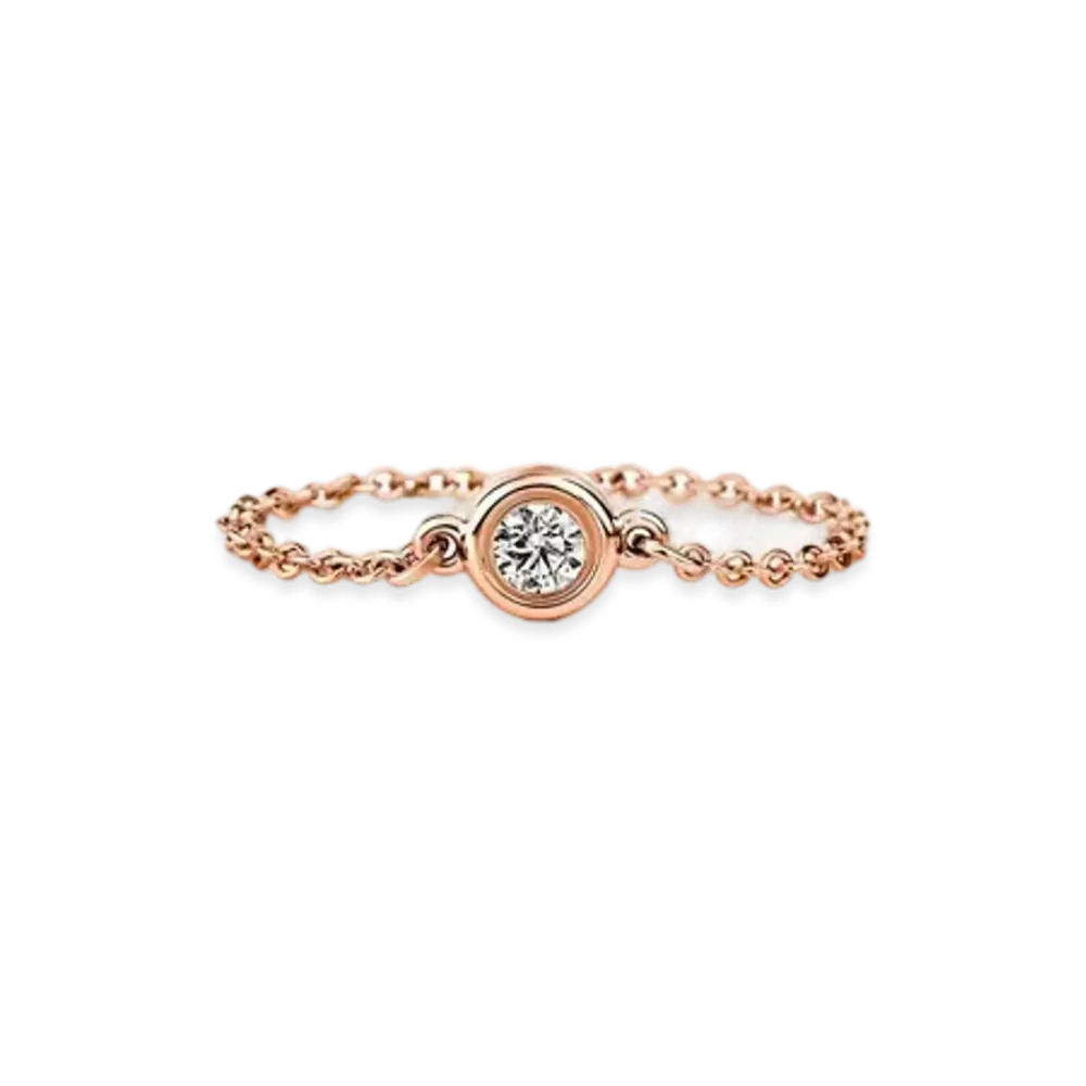 Tiffany & Co. Diamond by the Yard Ring 18K "Rose Gold"