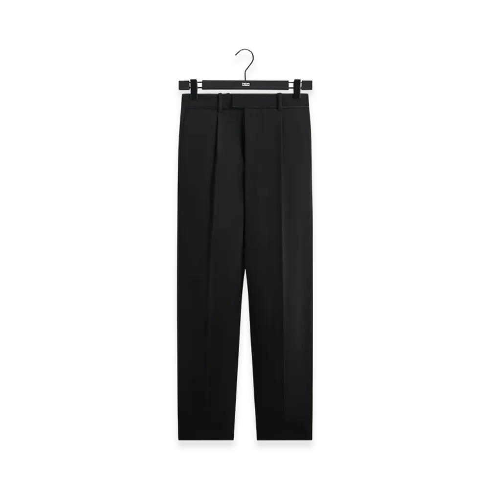 Kith Midweight Double Weave Crosby Trouser "Black"