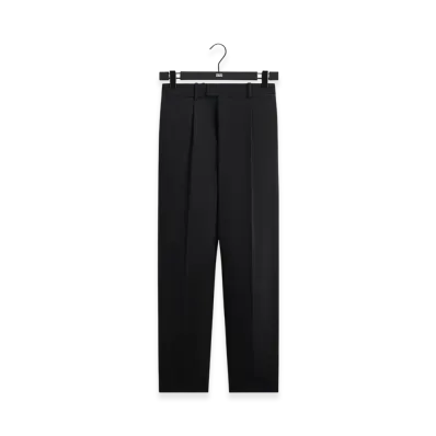 Kith Midweight Double Weave Crosby Trouser "Black"
