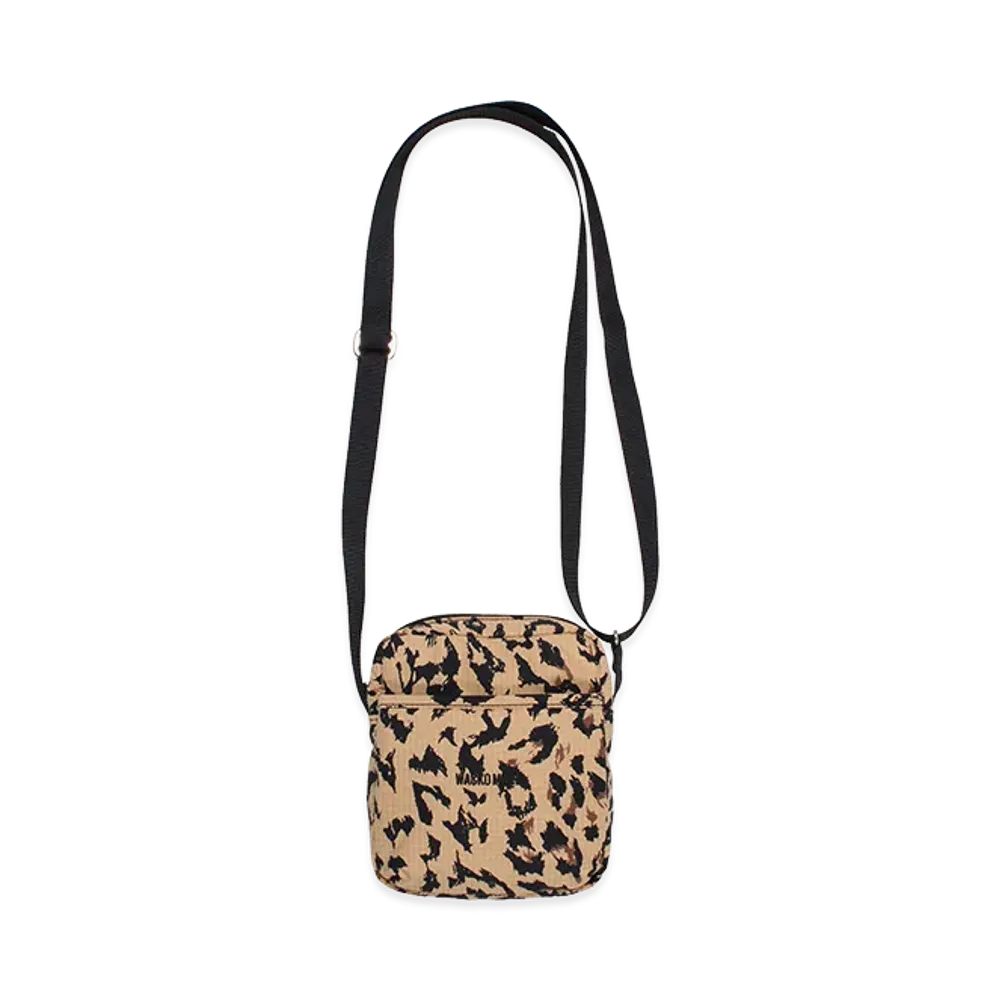 WACKO MARIA x Speak Easy Leopard Small Shoulder Bag "Beige"