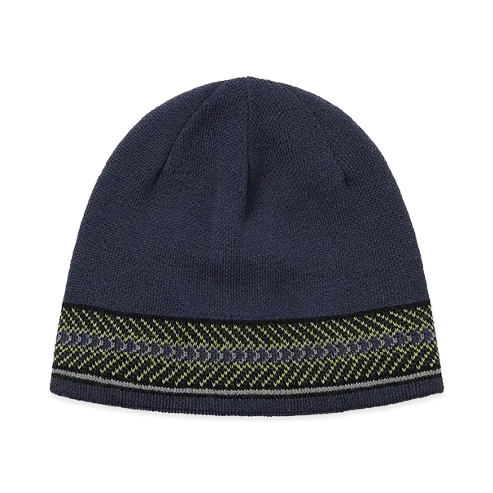 thisisneverthat Diagonal Pattern Beanie "Navy"