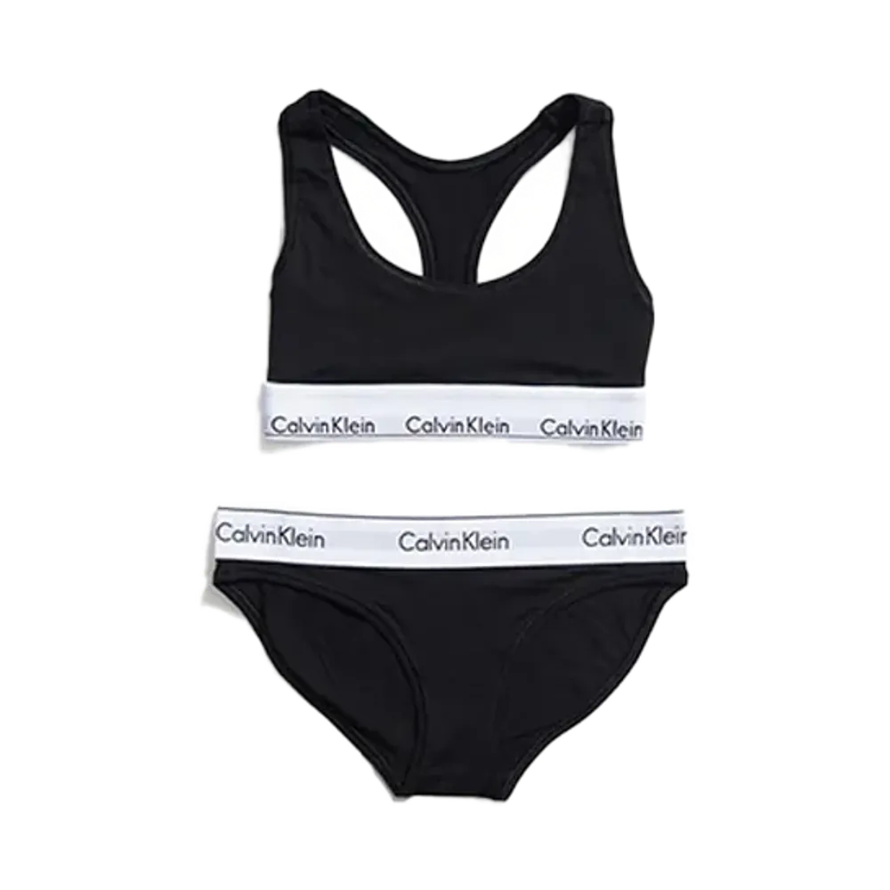 Calvin Klein Modern Cotton Bra/Shorts Set "Black"