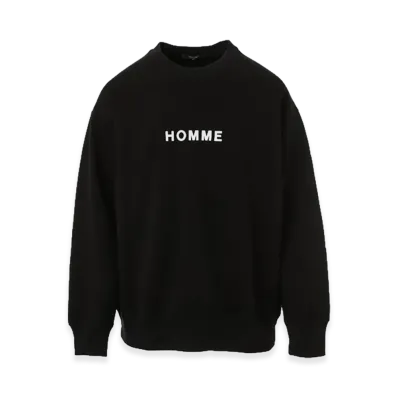 COMME des GARCONS HOMME Homme Print Sweatshirts "Black"