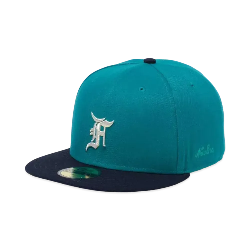 NEW ERA 59Fifty Fear of God Essentials the Classic Collection Seattle Mariners "Emerald Green/Navy"