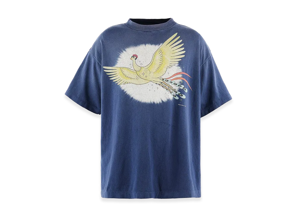 SAINT Mxxxxxx x Phoenix SS T-Shirt/Saint "Navy"
