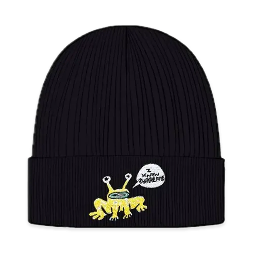 Supreme Frog Beanie "Black"