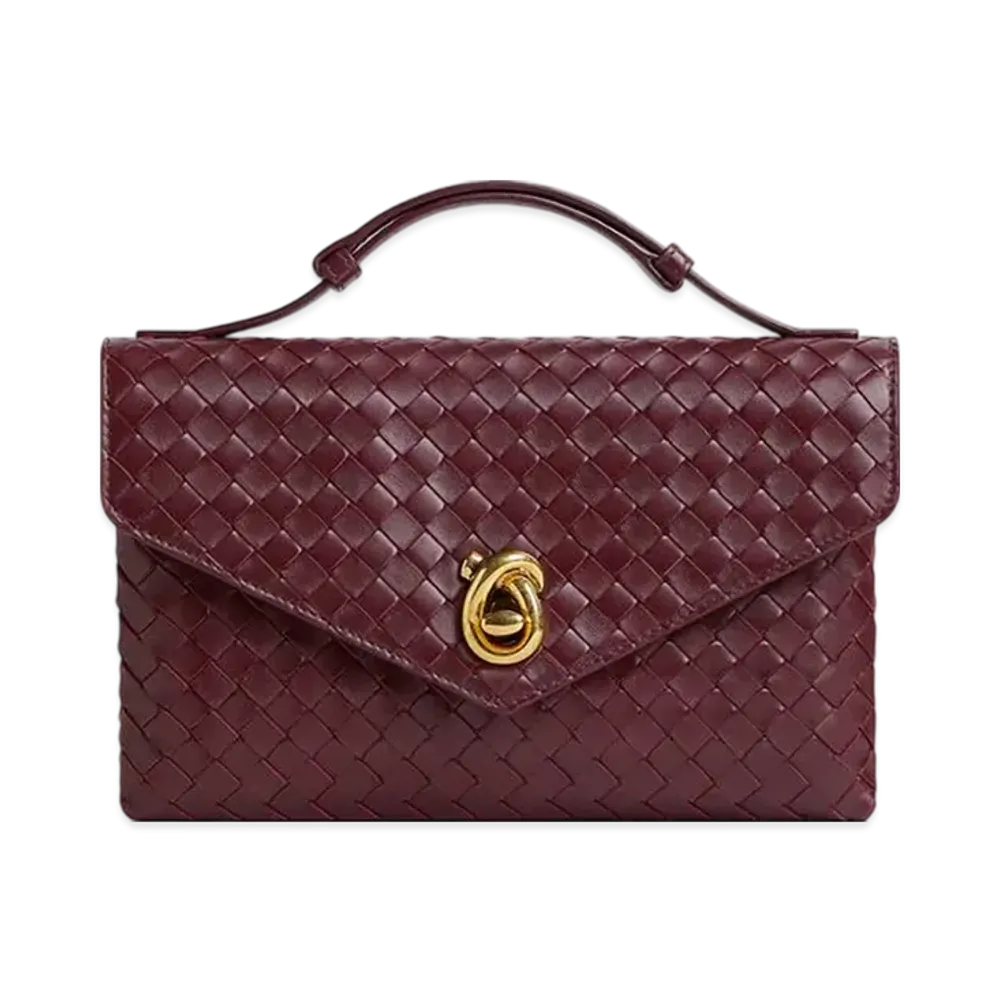 Bottega Veneta Knot Lock "Barolo"