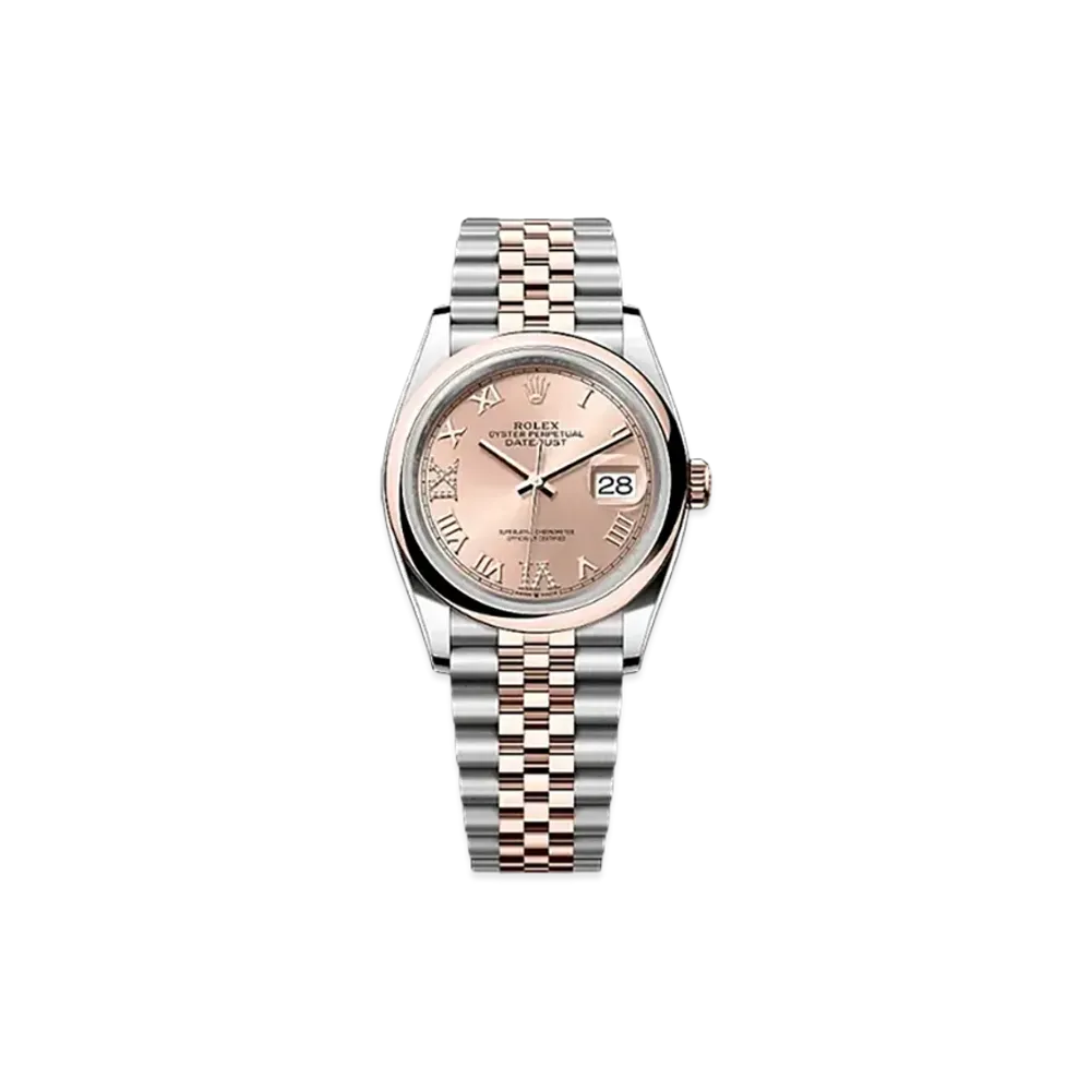 ROLEX Datejust 36 Oystersteel & Ever Rose Gold "Everose Gold"