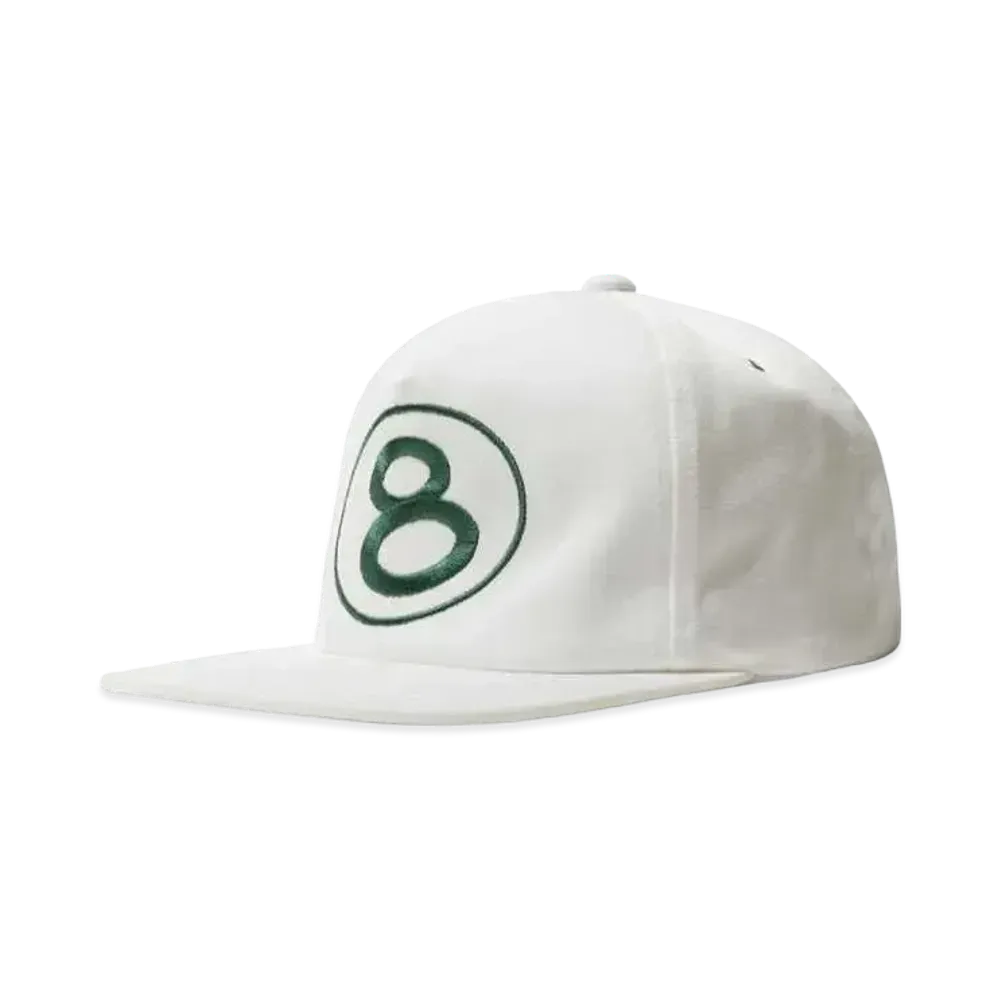 Stussy NUMBER 8 CAP "White