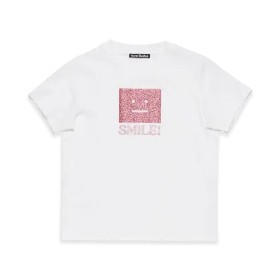 Acne Studios Kids Fa-Mi-Tshi000049 T-Shirts "White"