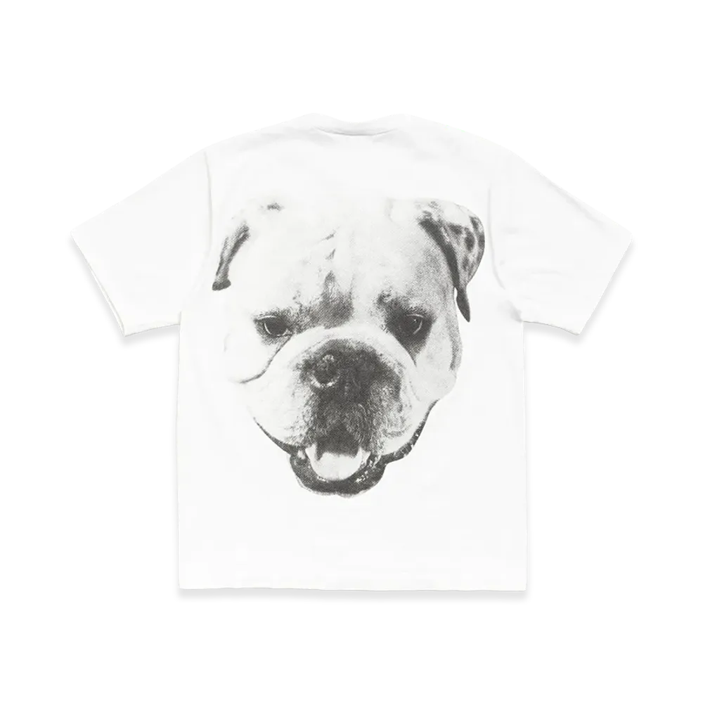 Stussy Big Dog Stone Washed Tee "White"