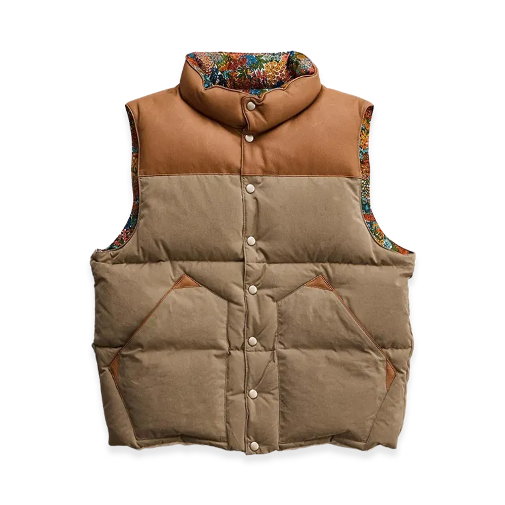 NICENESS Rother Heinzman Reversible Down Vest "Beige"