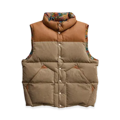 NICENESS Rother Heinzman Reversible Down Vest "Beige"