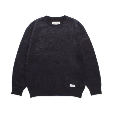 WACKO MARIA Marble Mohair Knit Sweater "Purple"