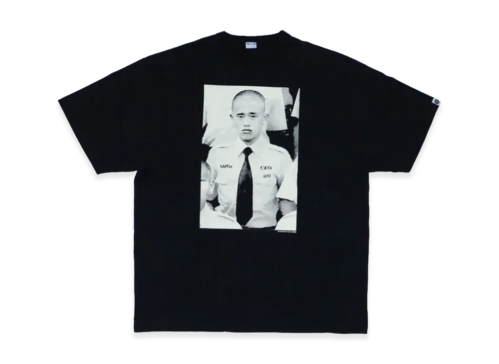 SAPEur x MASATOSHI HAMADA Young CEO S/S T-Shirt "Black"