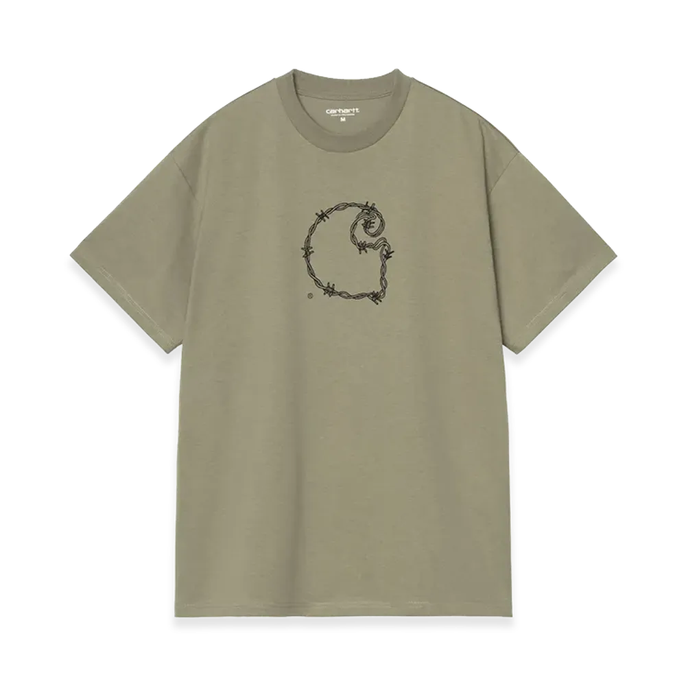 Carhartt WIP S/S Barbwire C T-Shirt "Dollar Green"