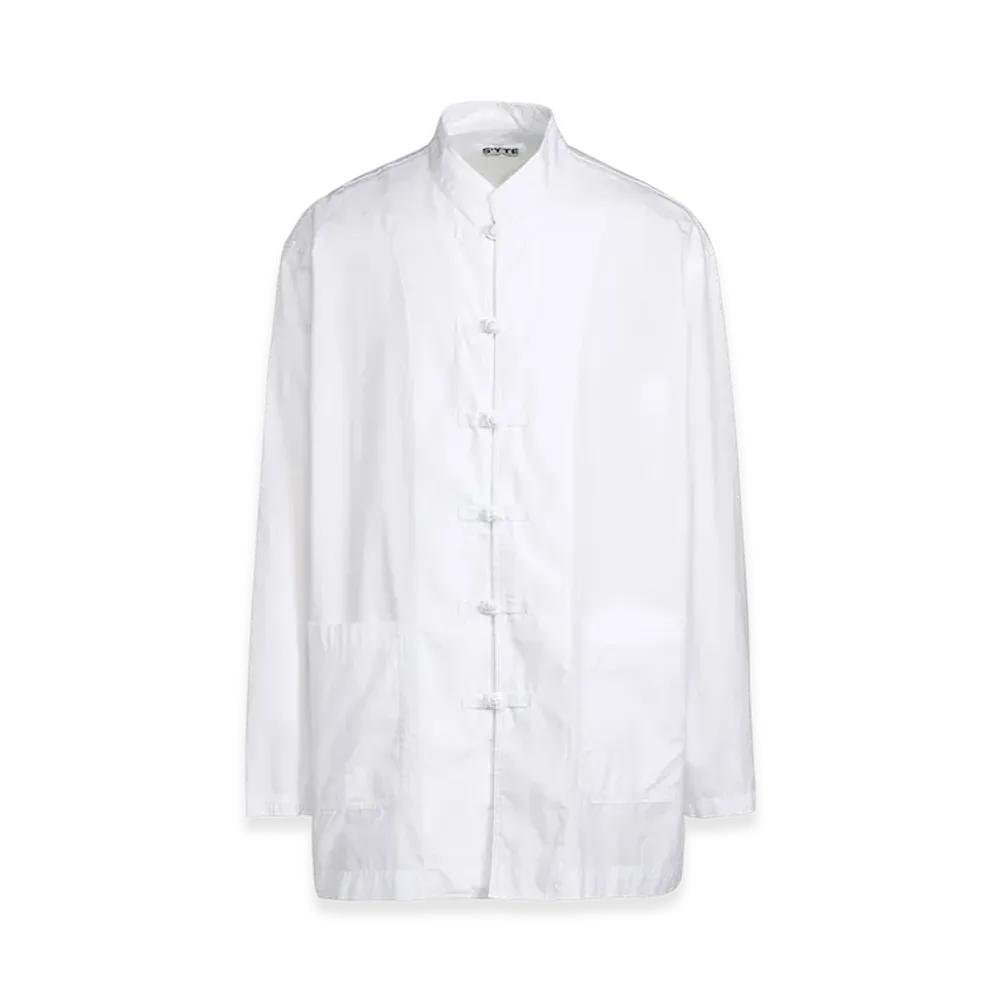 S'YTE Cotton Broad Cloth China Jacket "White"
