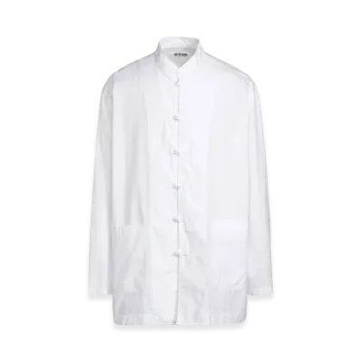 S'YTE Cotton Broad Cloth China Jacket "White"