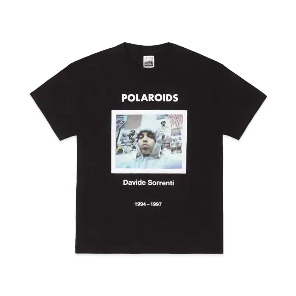 WACKO MARIA Davide Sorrenti / T-shirt "Black"