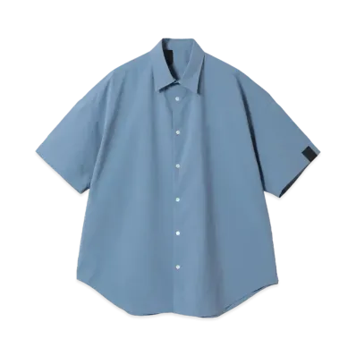 N.HOOLYWOOD Half Sleeve Big Shirt "Blue"