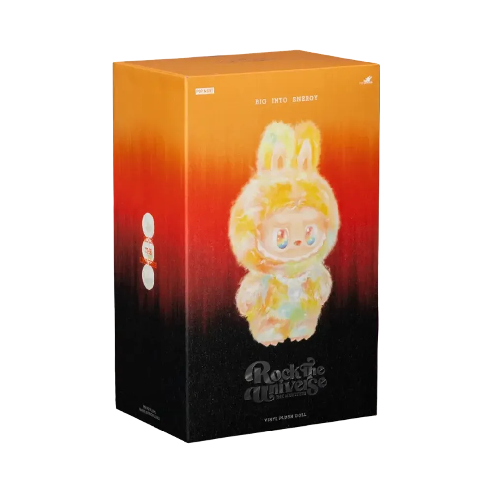 POP MART THE MONSTERS (LABUBU) Big into Energy Series-ROCK THE UNIVERSE Vinyl Plush Doll