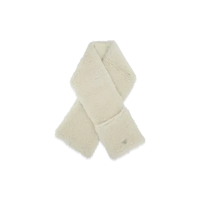 PRADA Women's Teddy Scarf "Ivory"