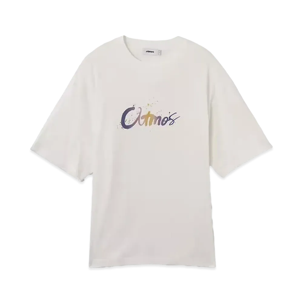 atmos Discharge Print T-shirt "White"