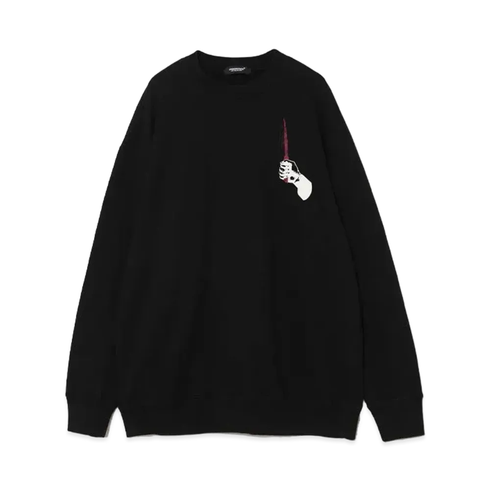 UNDERCOVER x Brigitte Tanaka Cotton sweatshirt pullover "Black"