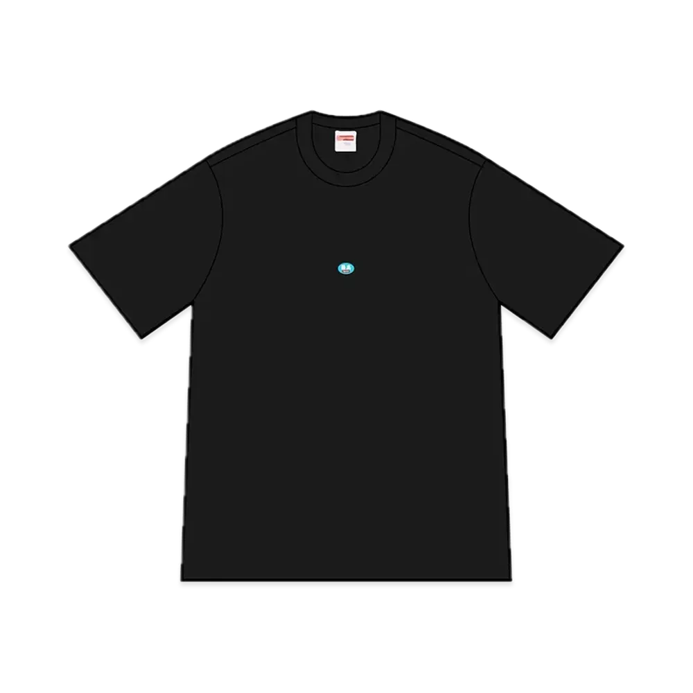 Supreme Sticker Tee "Black"