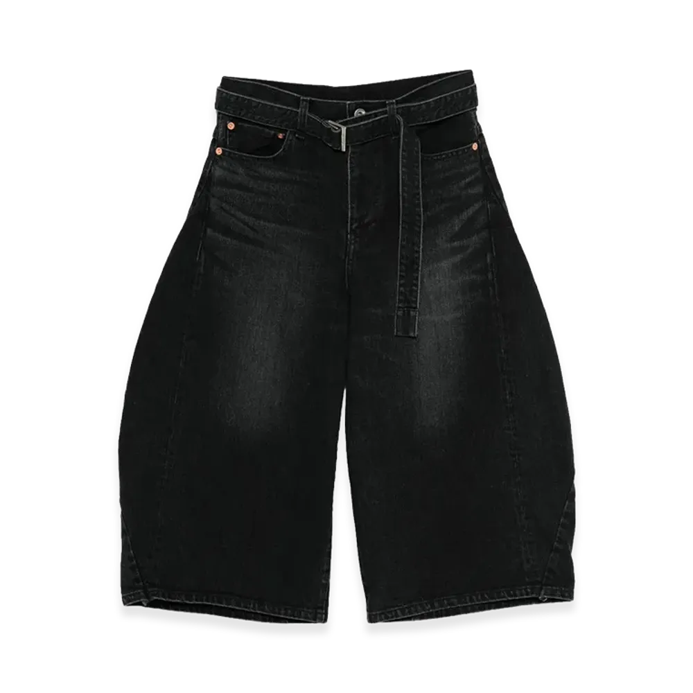 sacai Women's Shorts "Black"