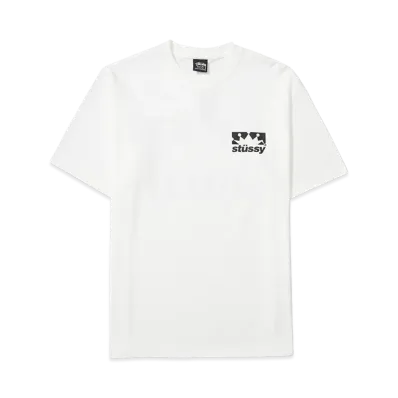 Stussy Box Crown Tee "White"