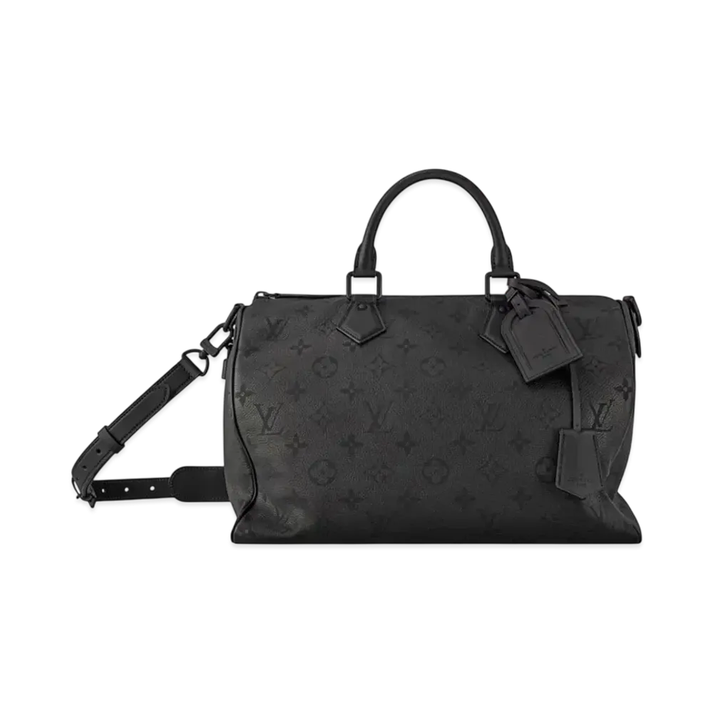 Louis Vuitton Speedy P9 Bandouliere 40 "Ultra Black"