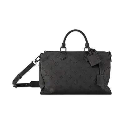 Louis Vuitton Speedy P9 Bandouliere 40 "Ultra Black"