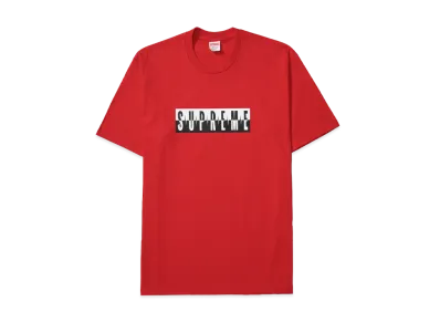 Supreme Split Tee "Red"