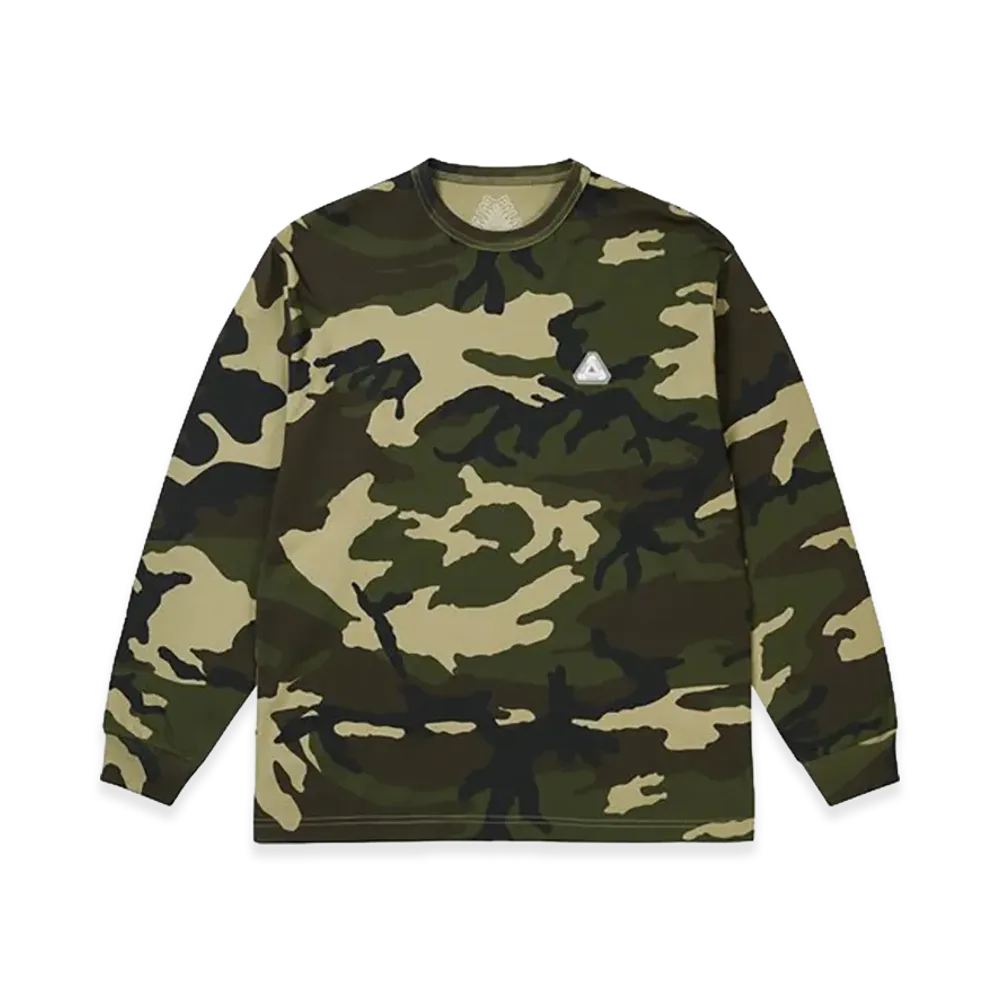 PALACE Sofar Longsleeve "Woodland Camo"