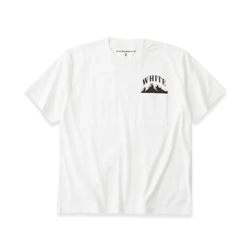 White Mountaineering Mountain Pocket T-Shirt "White"