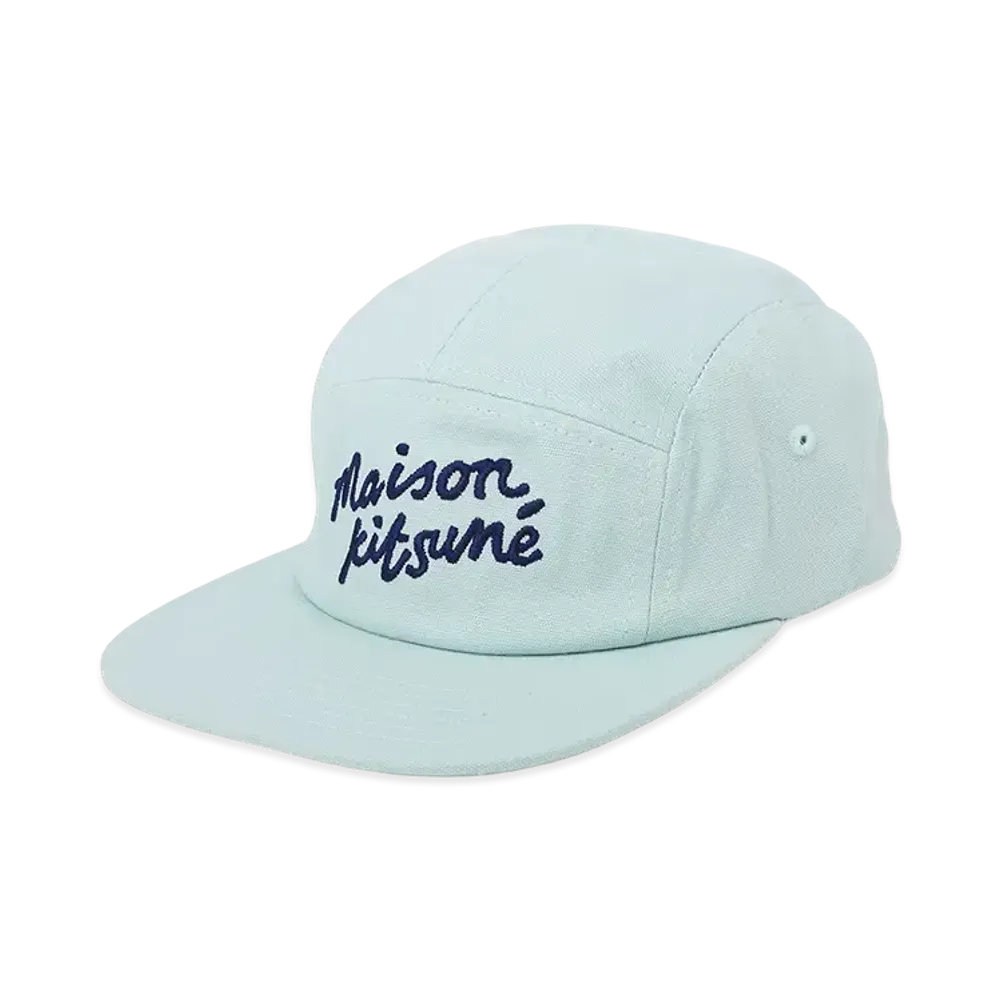 Maison Kitsune Handwriting 5P Cap "Dawn Blue"