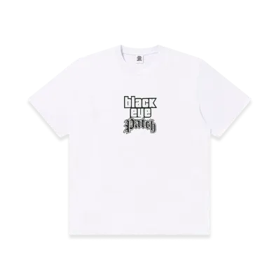 BlackEyePatch Crime Rpg Logo Tee "White"