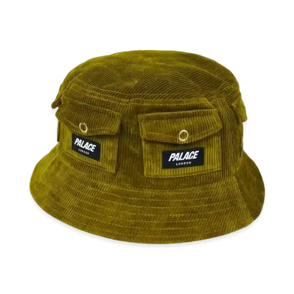 PALACE Storage Bucket Hat "Olive"